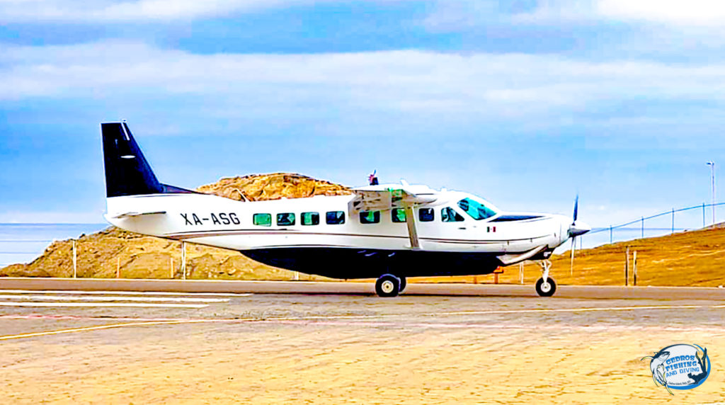 Flight to Cedros © Cedros Fishing and Diving